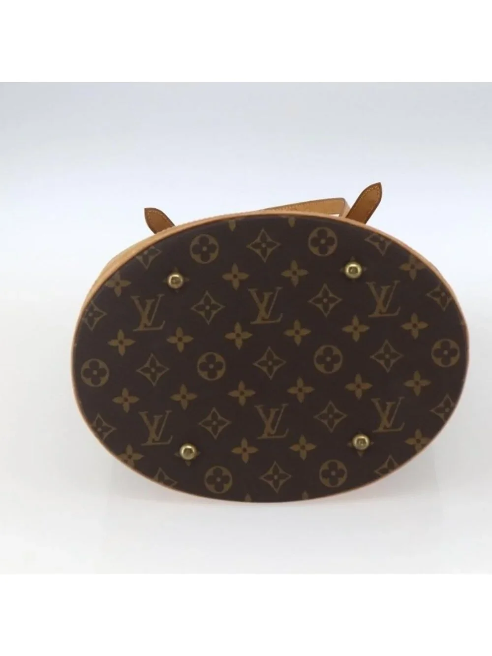 Authentic LOUIS VUITTON Monogram Bucket GM Shoulder Bag M42236 LV